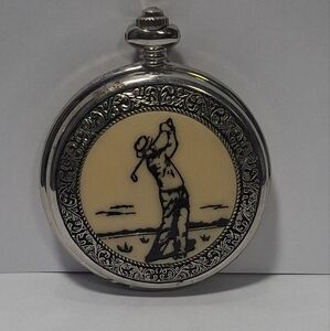 vintage quartz japan movt pocket watch.